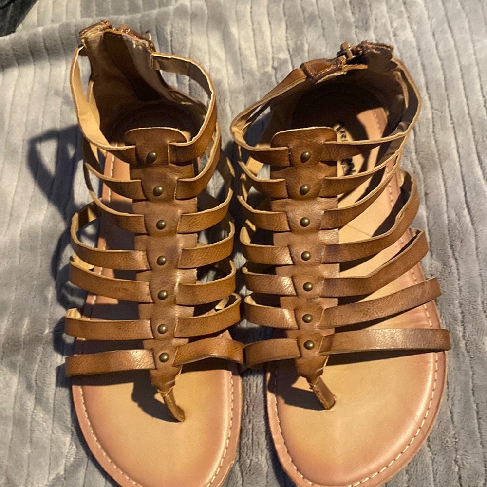 Brown sandals